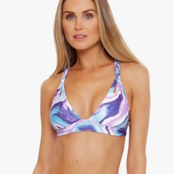 Becca Agate Braided Halter Bikini Top - Picture 1 of 4
